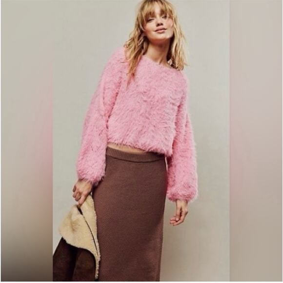 Free People Fuzzy Pop Star Sweater - Picture 2 of 5